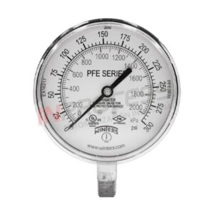 PFE Manómetro para Sistemas contra incendios (Sprinkler)